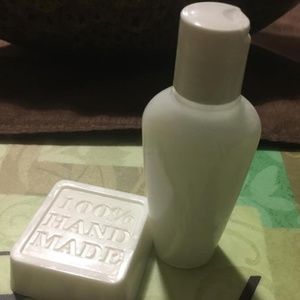 coconut artisan soap and lotion